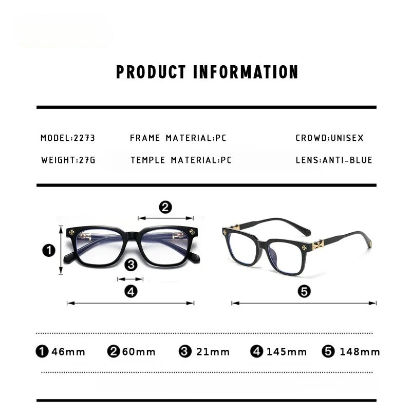 Cross Glasses | Dolce Eleganza™